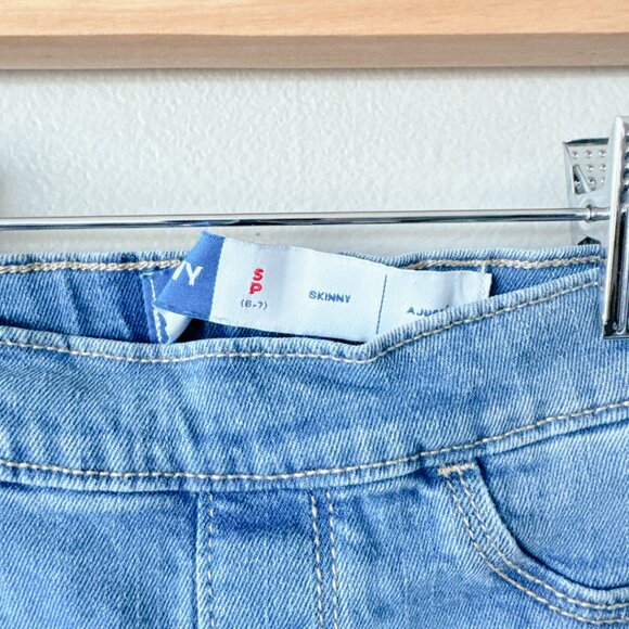 Old Navy Jeans small 6 -7 years light wash denim skinny jeans - Picture 3 of 14